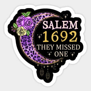 Salem 1962 The Missed One Sticker